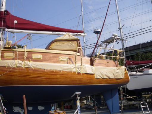 中古艇のご案内 - 21世紀の木造艇 WOODYヨット 足立ヨット造船